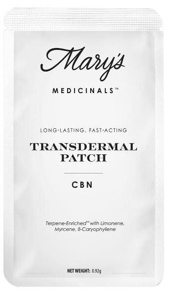 Mary's Medicinals CBN transdermal patch